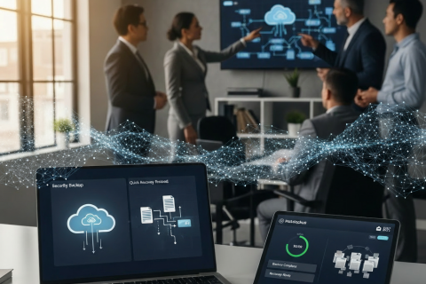 cloud backup and fast disaster recovery.