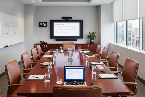 Meeting Room & Boardroom Setup Solutions in UAE