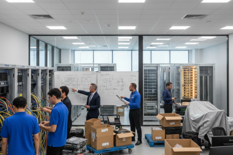 Network Infrastructure Relocation